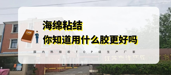 惠洋膠粘揭秘海綿類材料粘結如何選擇熱熔膠網(wǎng)膜