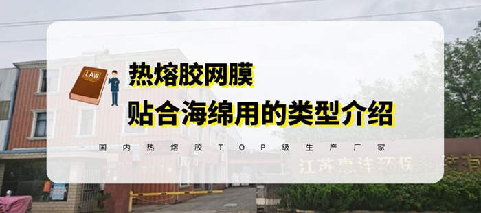 惠洋低溫熱熔膠網(wǎng)膜在海綿材料貼合中的應用