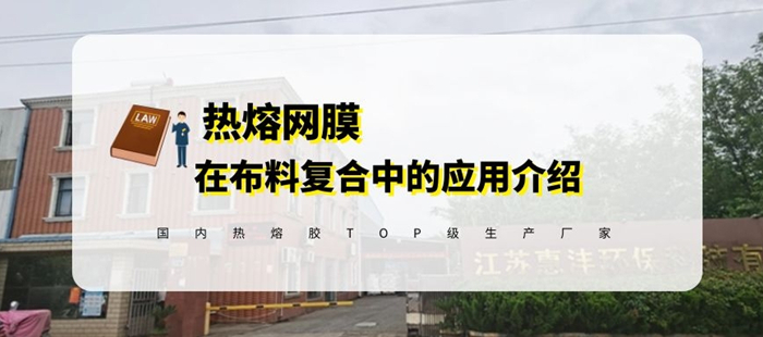 熱熔膠網(wǎng)膜在布料復合中的應用
